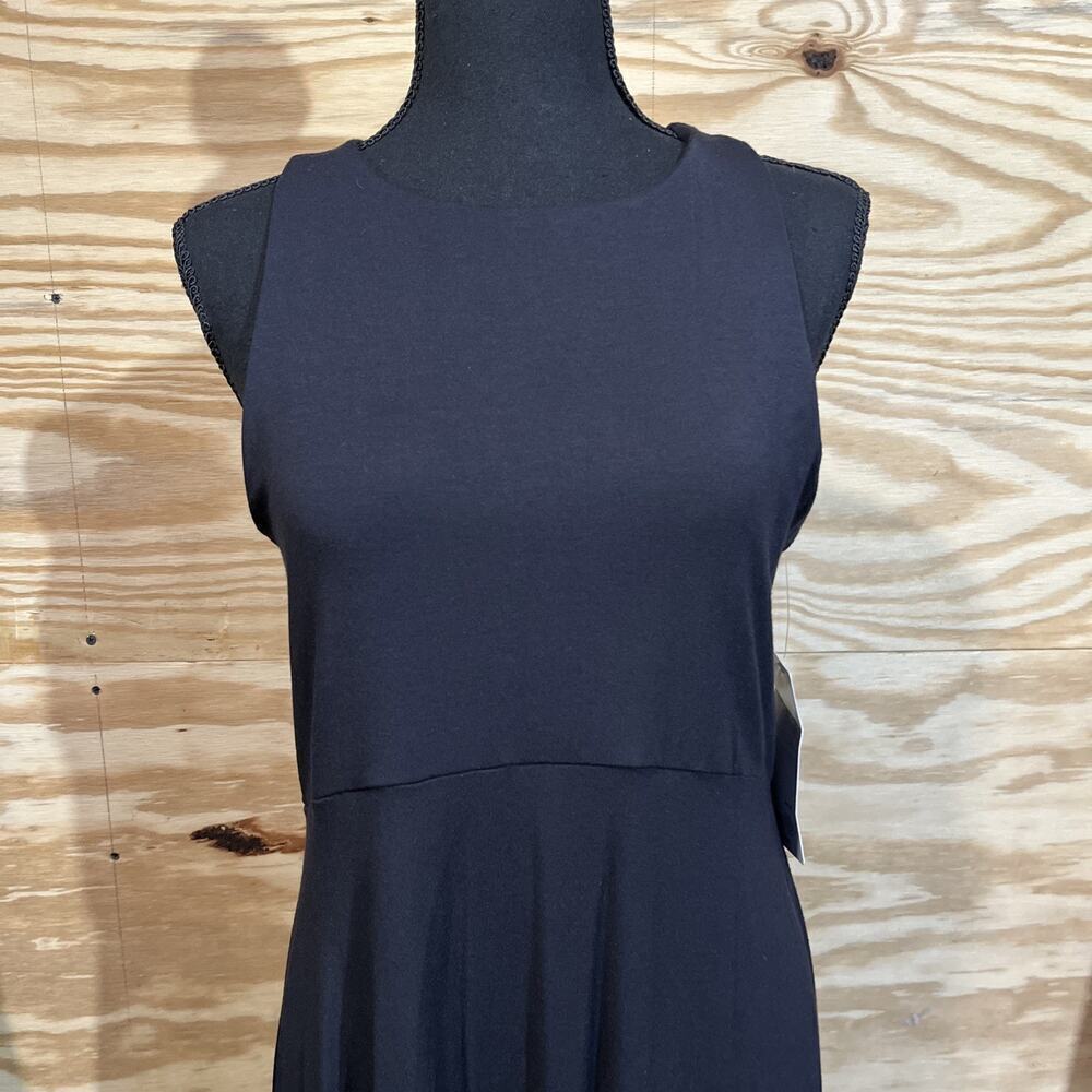 Athleta Santorini Dress Thera High Neck Black Lightweight Women Size Medium - Picture 5 of 14